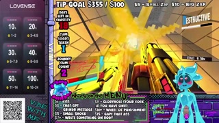 Slime Goes wild playing Ultrakill Buttplug Mod