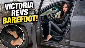 Vika in a Leather Slim Fit Suit Revving Session 32 Min