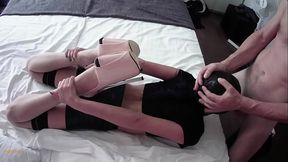 MILF in Grabber Blowjob and Face Fuck Compilation