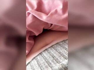 Orgasm, play, cleanup, boob reveal