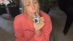 Your Stepmom Finds Your Vape & Makes You Jerk Off While She Smokes It Taboo Femdom Smoking Roleplay