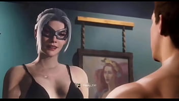 Marvel&#039_s Spider-Man Black Cat Semi Nude Cutscenes