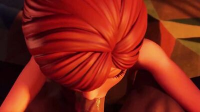 Anna Aj's Secret: Anna's Big Dick in a Secret Hentai cartoon cumshot frenzy!