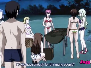 Summer work gets more excellent when a golden-haired mother I'd like to fuck gives him a head - UNCENSORED ANIME