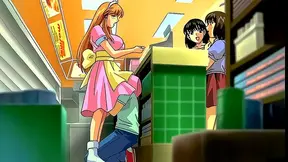 StepBrother Touches Stepsister's Wet Panties for Public Orgasm on Train