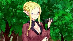 Otakusexart BDSM Game: Elven Educator
