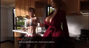 Serge3dx MILF Breeder: Horny Teacher Intensely Fucked by Huge Black Cock, Dirty Pussy and Gaping