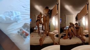 partie 2 : l’arrive de notre fan soumis avec ma copine @oletsha. pour du ...