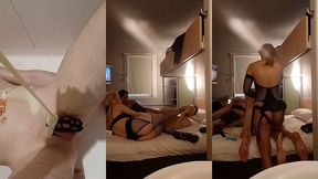 partie 2 : l’arrive de notre fan soumis avec ma copine @oletsha. pour du ...