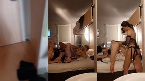 partie 2 : l’arrive de notre fan soumis avec ma copine @oletsha. pour du ...