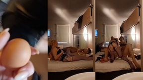 partie 2 : l’arrive de notre fan soumis avec ma copine @oletsha. pour du ...