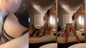 partie 2 : l’arrive de notre fan soumis avec ma copine @oletsha. pour du ...