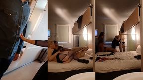 partie 2 : l’arrive de notre fan soumis avec ma copine @oletsha. pour du ...