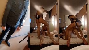 partie 2 : l’arrive de notre fan soumis avec ma copine @oletsha. pour du ...