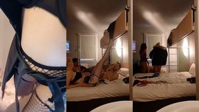partie 2 : l’arrive de notre fan soumis avec ma copine @oletsha. pour du ...