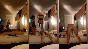 partie 2 : l’arrive de notre fan soumis avec ma copine @oletsha. pour du ...