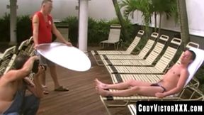 CodyVictorXXX.com - Buff daddy eats an ass before sliding his fat cock into it hard