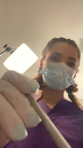 Sadistic Dental Exam and Cavity Fillings