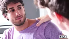 MEN - Paul Canon Wants Diego Sans To Fuck Him, So He Starts Sucking His Cock While His Wife Is In The Other Room