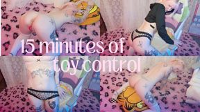15 mins of toy control