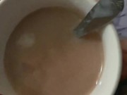 Adding some protein into coffee