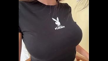 Brother'_s wife with big boobs wears short shorts