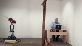 Victoriaa2 Spanking Machine - Bare Back Whipping