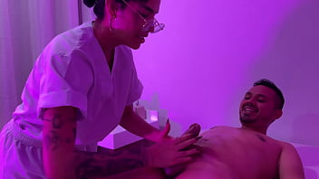 Slutty Venezuelan babe rides cock&#x1F346; all day, screams 'wet and wild' ecstasy on massage table