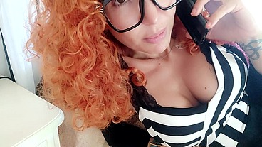 on the phone with my italian friend (pov with Chantal Channel)