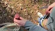Road trip - peeing in the woods