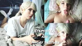 Stepsister Pays for Broken Gamepad with Cum-Face MollyRedWolf