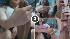 THREEFOLD: Futanari Roommate JOI Series PARTS 1 to 3 - Ft Imilia Audley