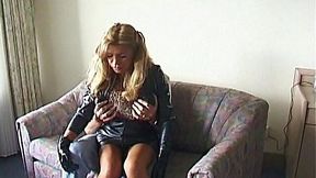 Rough Machine Punishes Big-Titted Traudl's Holes