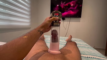 I catch my stepbrother masturbating and I fuck him to help him cum - Abby Carter