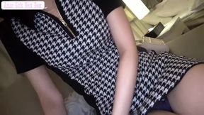 Tall 170cm Beauty with Perfect Style, Flexible Body Creates Unique Pose Leading Into Intense Creampie Moment 1st