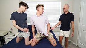 Family Fellow Pecker - Step Father Needs To Determine If His Stepson-In-Law Or His Youngster Beau Has Better Bouncy Booty