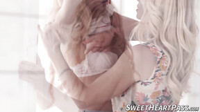Nanny Serene Siren serves a good snatch licking in the morning with pretty