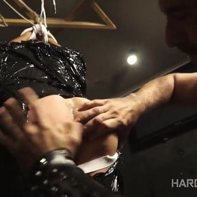 Hard kinks, young man used and pounded