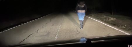 You Can See My Butt Crack While Driving- POV