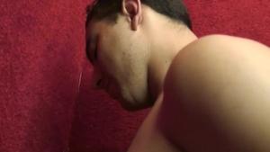 GloryholeAndHandjobs: Gay being fucked by black cock stranger