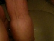 Foreskin inflation until it  "pops"