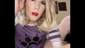 Sissy Chastity Sissygasm Drinking - Trans Cumslut Jessica Bloom