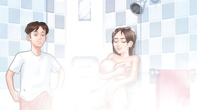 Hardcore Creampie in Shower | Gameplay