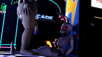 FNAF SB Glishtrap se folla a vanny futa.