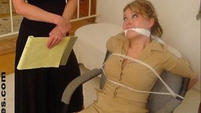 Being a Therapist Can Be Challenging - Ask Shrink Trixie Lovett After Her Crazy Patient Barbie Bentley Left Her Tied Up and Gagged! Enhanced