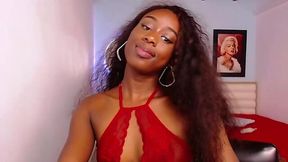 Hot ebony babe sexy dance