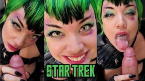 REAL DICK BLOWJOB! STAR TREK COSPLAY - hd mp4