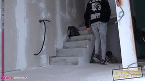 touriste francaise baisee par 2 gars sur un chantier en espagne - bts