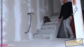 touriste francaise baisee par 2 gars sur un chantier en espagne - bts
