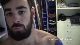 Bearded Fleshlight Selfie